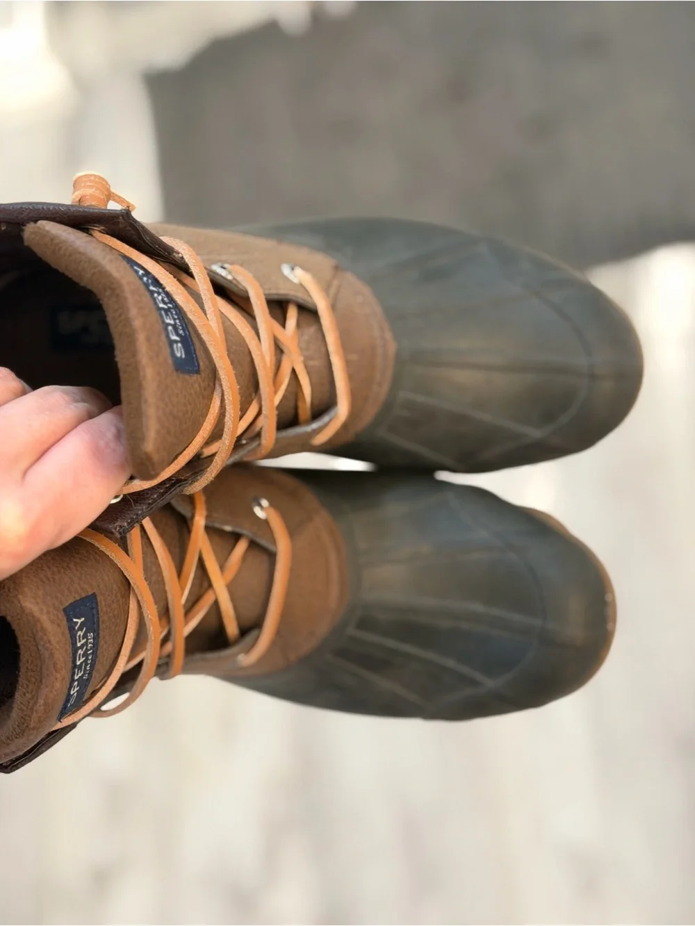 Sperry Duck Boots size 7.5